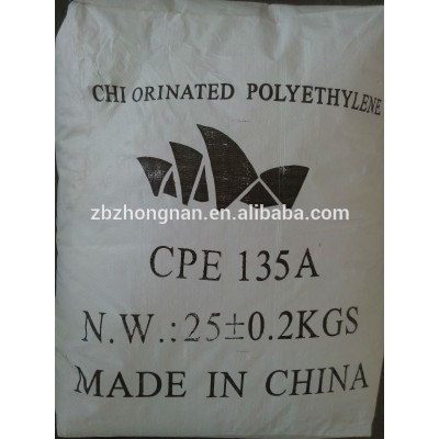 Chlorinate polyethylene in chemicals cpe 135a